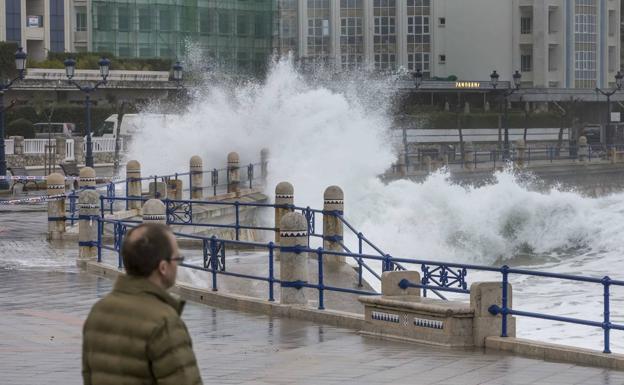 Cantabria está de nuevo en alerta por oleaje