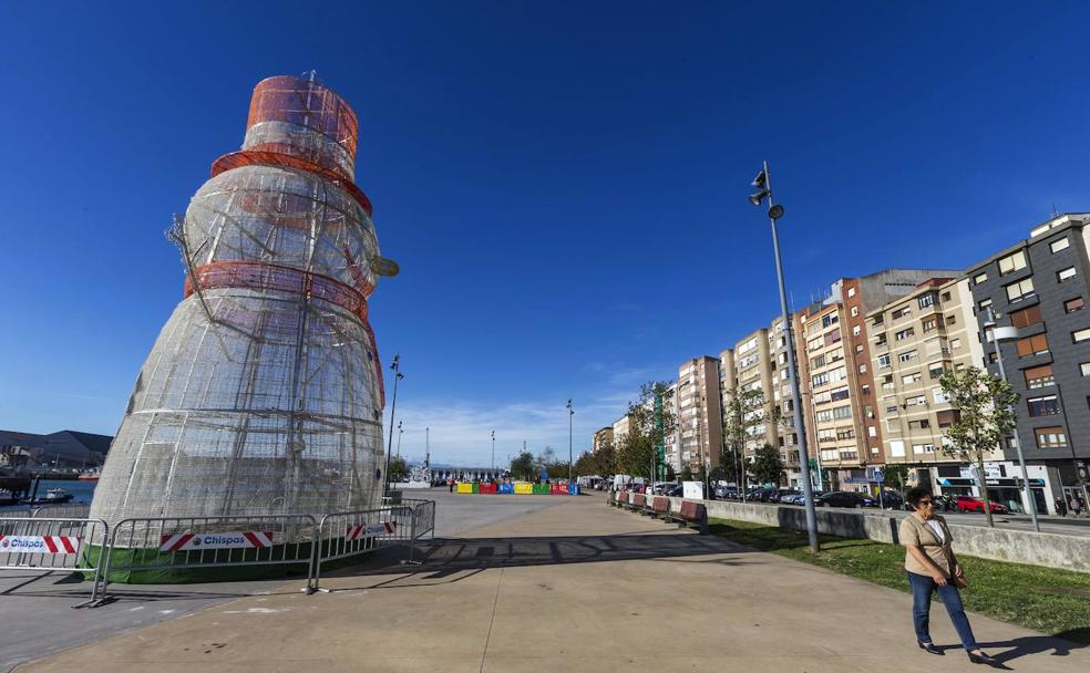 La Navidad ya se instala en Santander