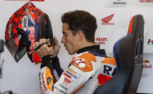 A Marc Márquez le borran su sonrisa