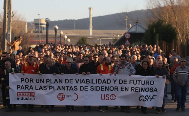 CC OO y UGT convocan una gran manifestación en Reinosa por el futuro de Campoo