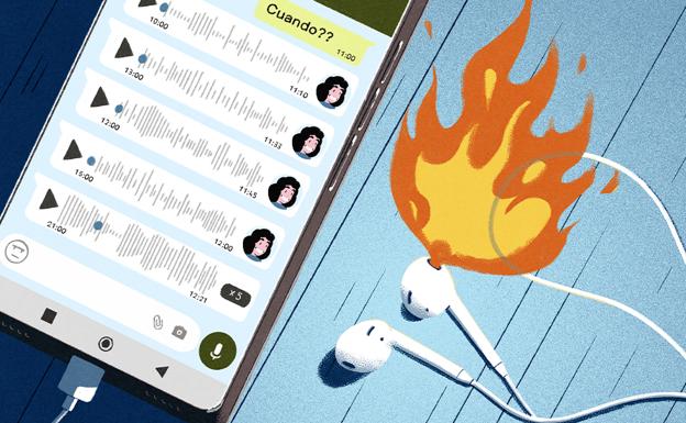 ¿Harto de los audios de WhatsApp interminables?