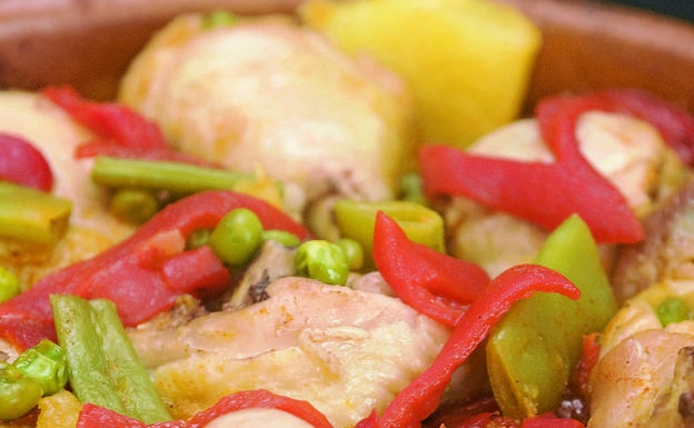 La receta del día: pollo con patatas de Valderredible