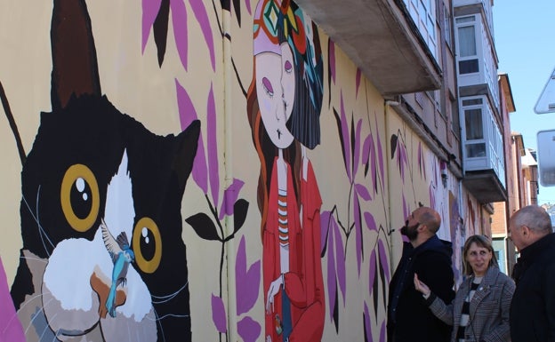 Reinosa suma una obra de Almudena Báscones a su Galería Vertical