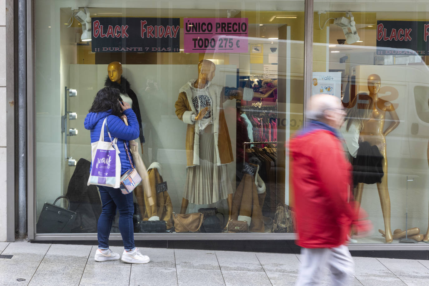 Las compras del 'black friday', en imágenes