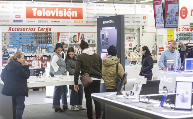 Los más madrugadores del 'viernes negro'