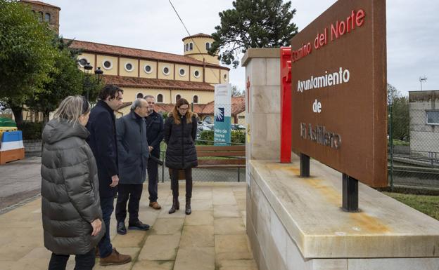 Inaugurada el área de descanso de peregrinos de El Astillero