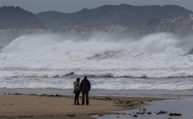 El temporal castiga la costa