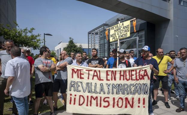 El TSJC anula los servicios mínimos de tres empresas durante la huelga del metal de junio