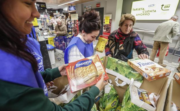 «La gente se está volcando con la Gran Recogida»