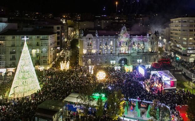 Así será el encendido de Navidad esta tarde en Cantabria