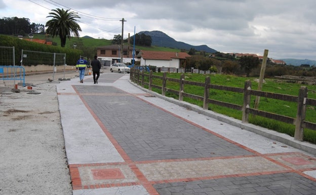 El acondicionamiento de la zona del Rivero de Argoños concluirá a finales de diciembre