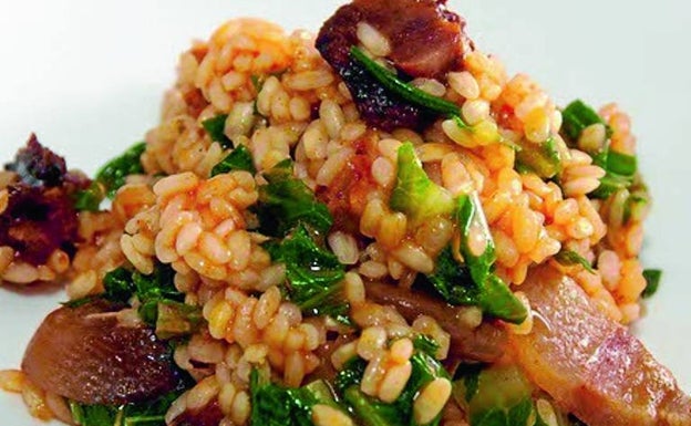 La receta del día: arroz con berza del valle de Toranzo