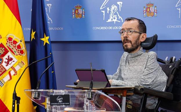 Podemos facilitará la rebaja de la malversación pero se desvincula de la propuesta del PSOE