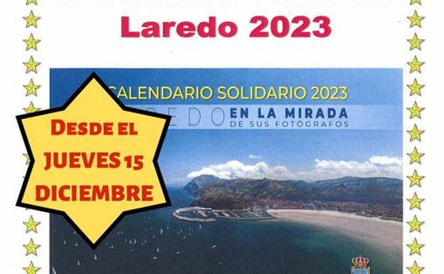 Comienza el reparto del calendario solidario de Laredo 2023