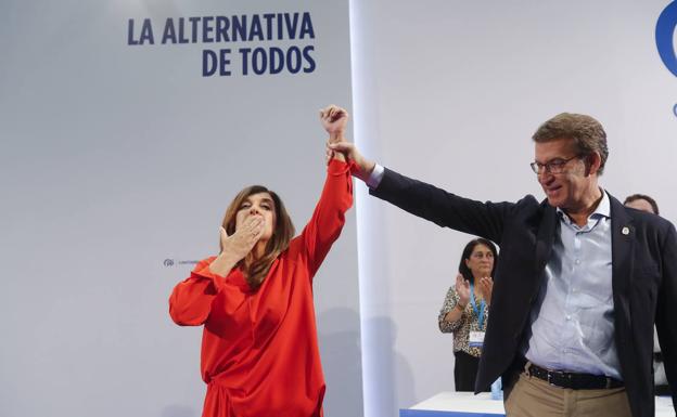 Génova confirma a María José Sáenz de Buruaga como candidata del PP a la presidencia de Cantabria