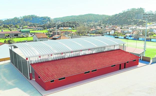 La cubierta de la pista deportiva de Escobedo costará 756.611 euros