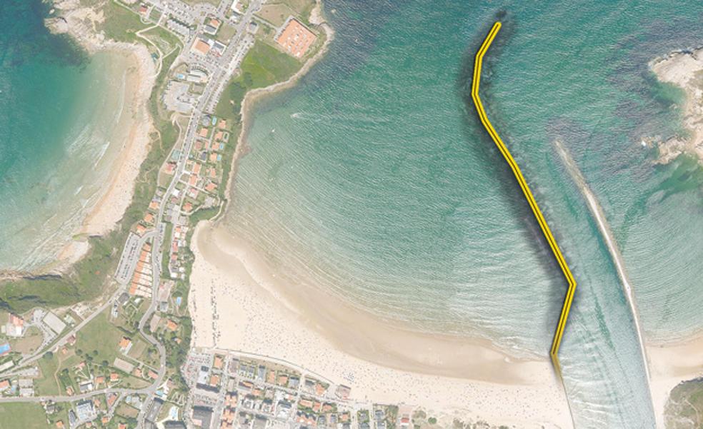 Obras Públicas trabaja en la idea de un espigón para mejorar el acceso al puerto de Suances