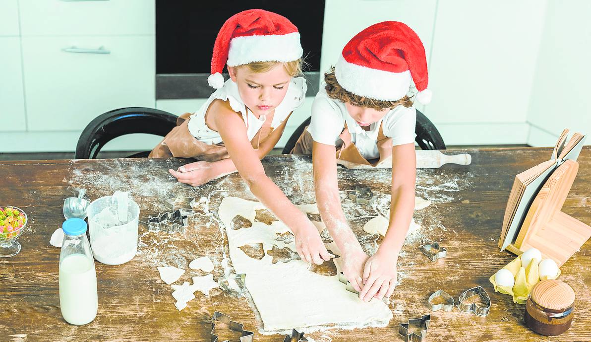 Cursos de cocina para niños durante las vacaciones de Navidad en Las Carolinas