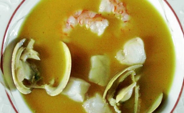 La receta del día: sopa de pescado para Nochevieja o Año Nuevo
