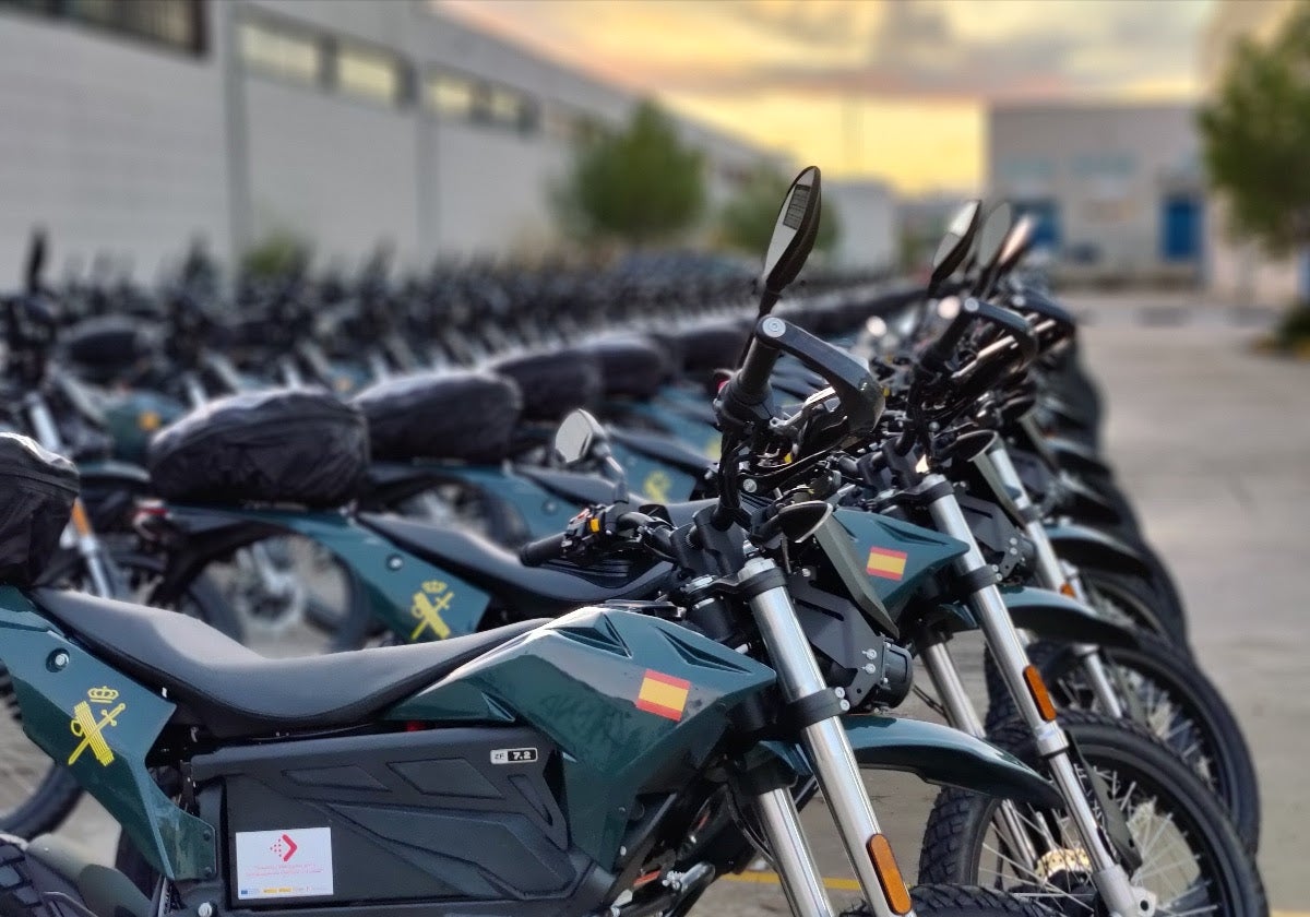 Así son las nuevas motos eléctricas de la Guardia Civil