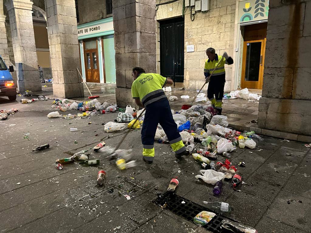 Así han amanecido Pombo y Cañadío