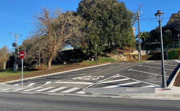 Villaescusa amplía el aparcamiento colindante al colegio público