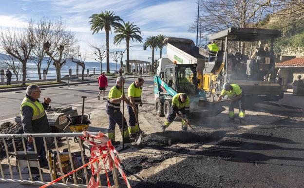 Las obras de El Sardinero continuarán después del verano