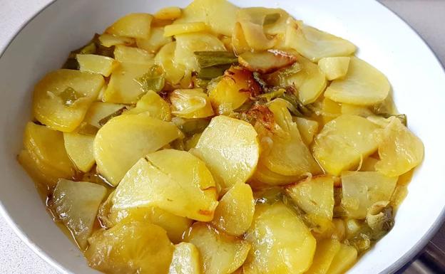 La receta del día: patatas a lo pobre