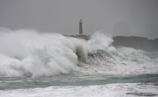 Cantabria vive su primer temporal del año