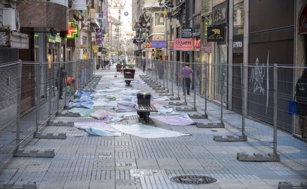 Los comerciantes de la calle San Francisco, «preocupados» por otros tres meses de obras