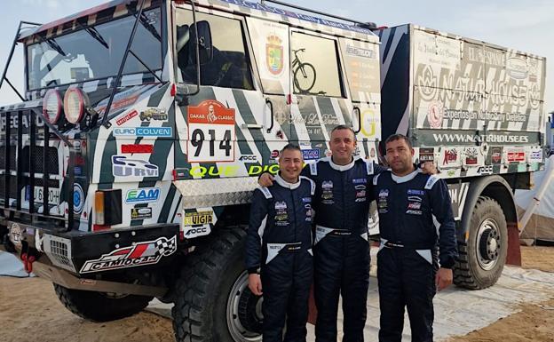 Un respiro para los cántabros en el Dakar