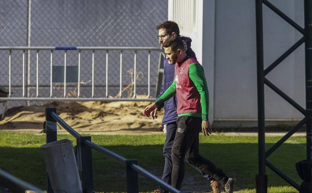 Gassama no entrena y Matheus se retira de la sesión