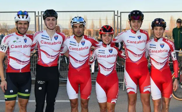 Cantabria se queda otra vez con la medalla de chocolate en el Nacional de ciclocross