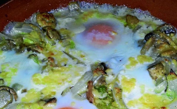 La receta del día: huevos al hornocon boletus