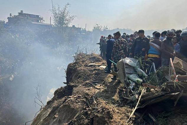 Imágenes de la catástrofe aérea de Nepal