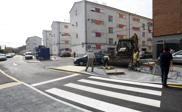La remodelación integral de la urbanización del barrio de Insa comenzará el lunes