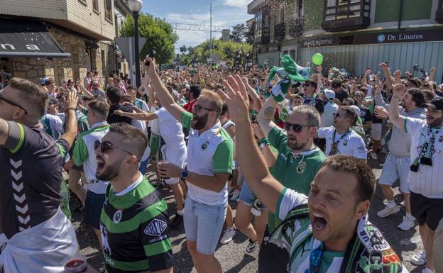 La afición del Racing ya ha adquirido casi 850 entradas para Vitoria