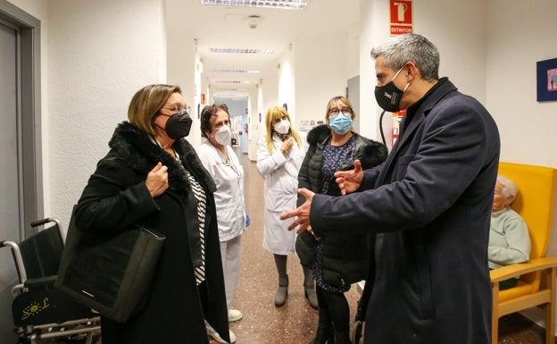 Visita institucional al Centro de Atención a la Dependencia de Laredo