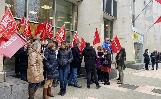 Protesta de los inspectores de Trabajo en Cantabria