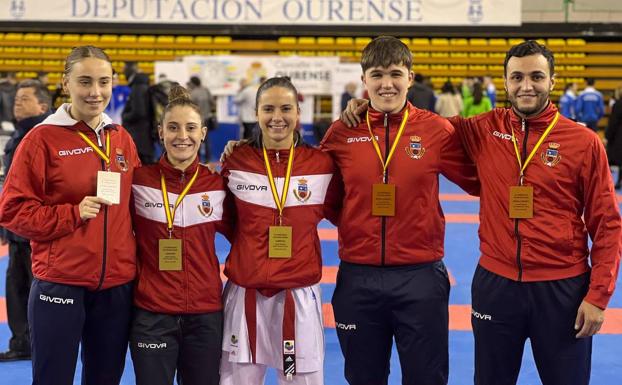 Nadia Gómez y Carlota Fernández brillan en Galicia