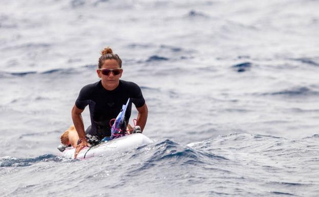 «Nos está costando por el viento y las olas»