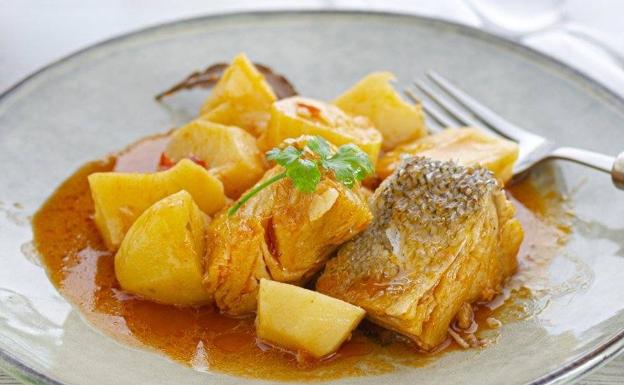 La receta del día: patatas con bacalao