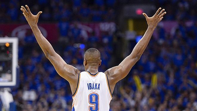 Ibaka rescata a los Thunder en los playoffs contra los Spurs