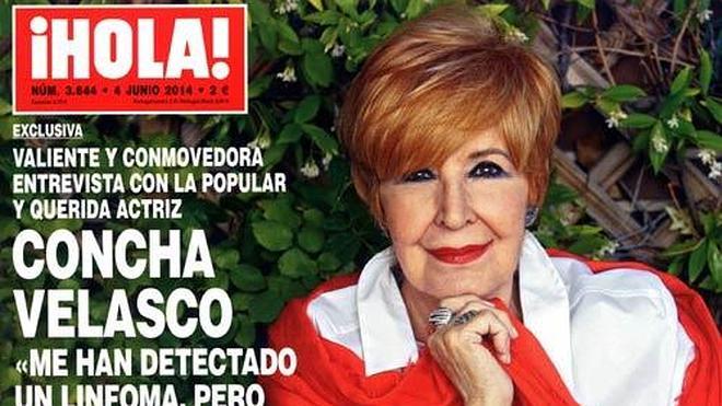 Concha Velasco: «Me han detectado un linfoma»