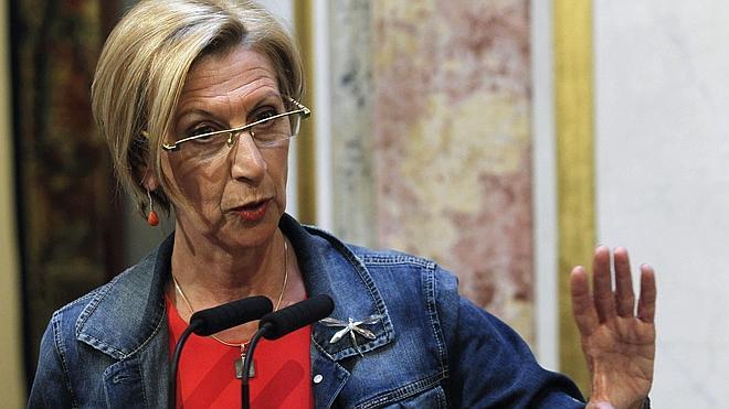 Rosa Díez, sobre su fondo en una Sicav: «Lo suscribí porque era la única que no lo tenía»