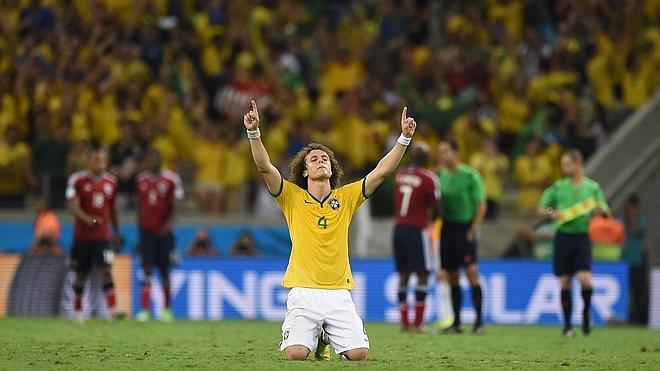 La alegría brasileña de David Luiz