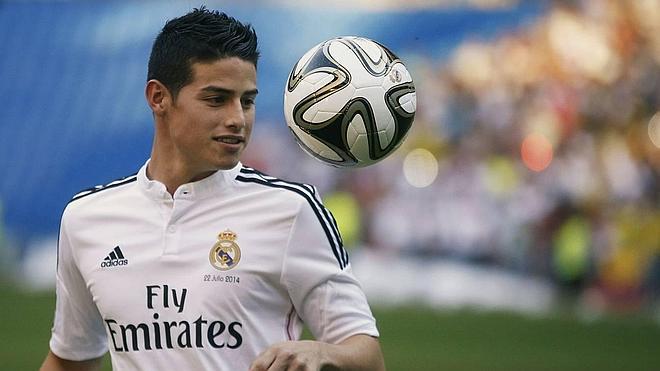 James: «Ojalá Falcao pueda estar en el Real Madrid»