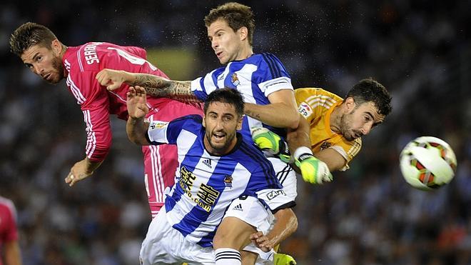 La indolencia del Madrid resucita a la Real