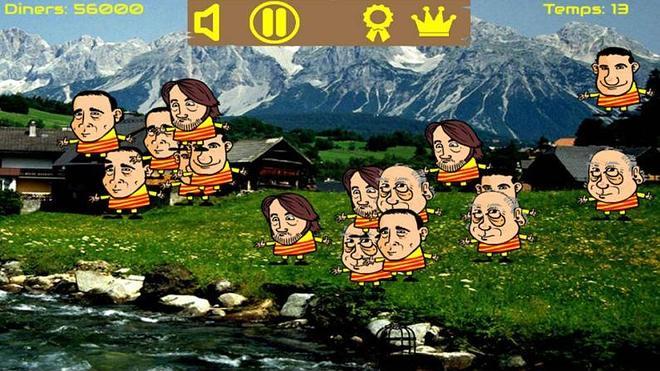 Jugar a 'atrapar' políticos