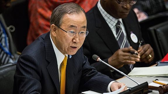 Ban Ki-moon sugiere crear un cuerpo mundial de 'batas blancas'